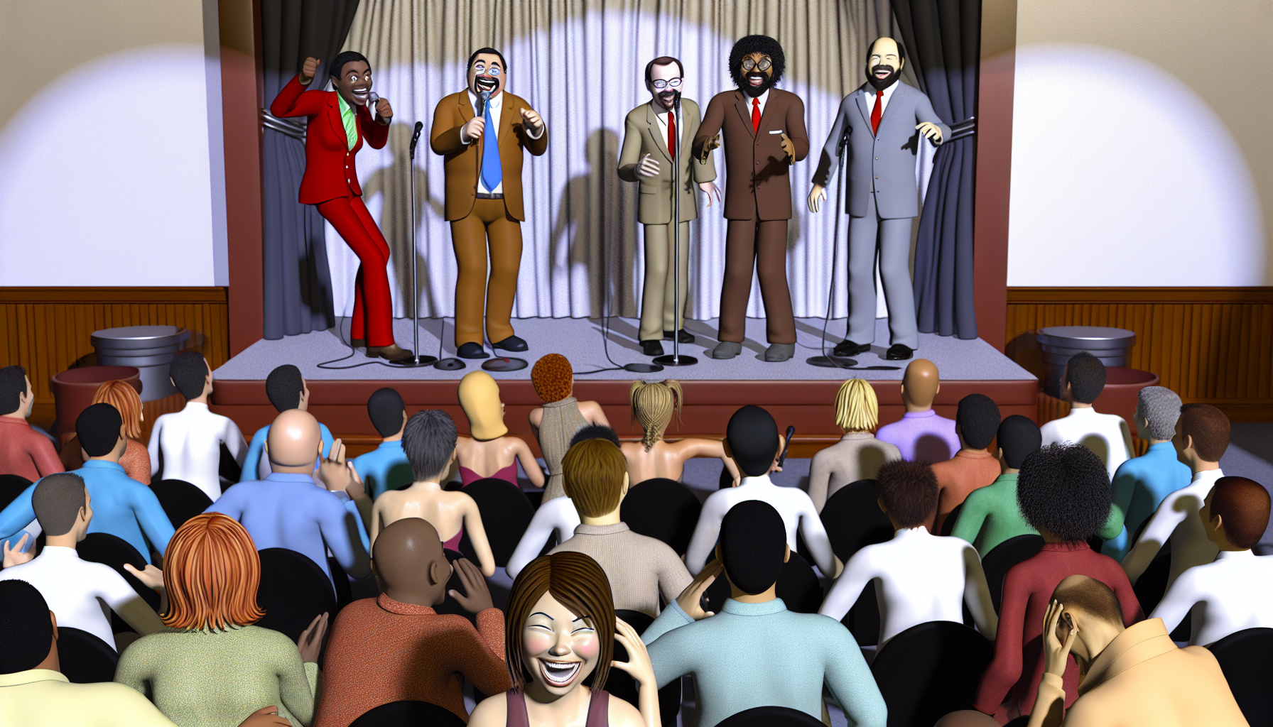 "Laughing Legends: The Top American Comedians of All Time"